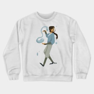 katara is amazing i love her so much Crewneck Sweatshirt